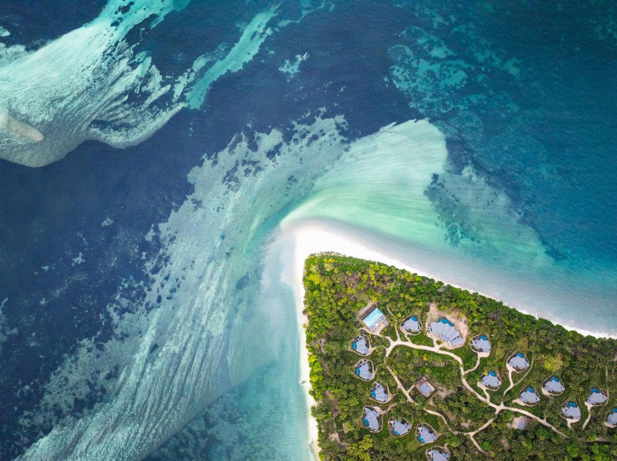 Waldorf Astoria Seychelles Platte Island Hotel Buitenkant foto