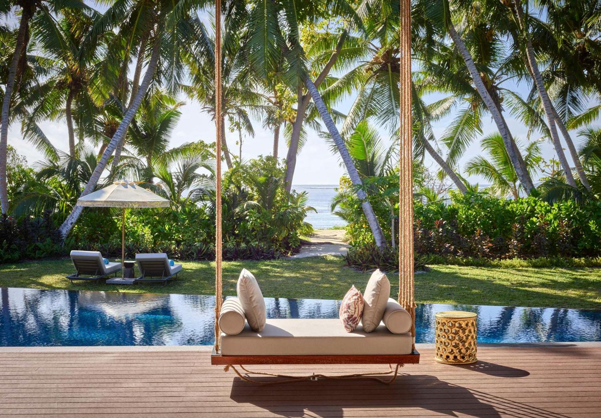 Waldorf Astoria Seychelles Platte Island Hotel Buitenkant foto