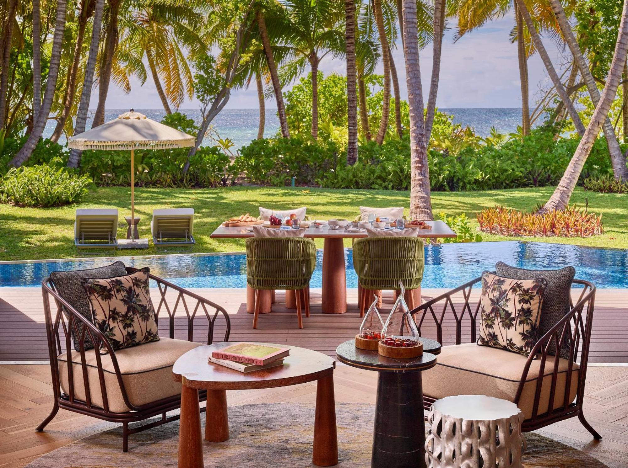 Waldorf Astoria Seychelles Platte Island Hotel Buitenkant foto