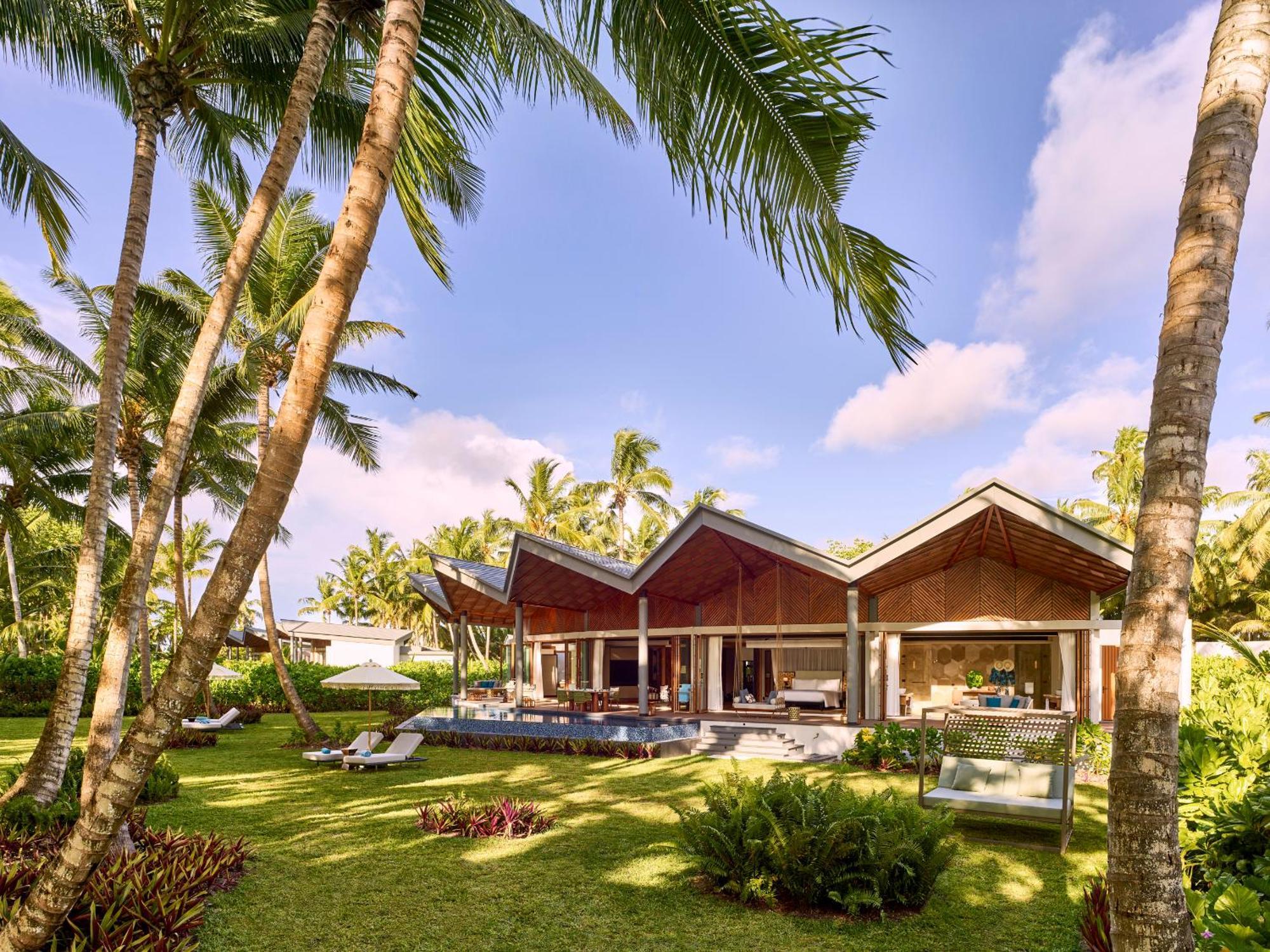 Waldorf Astoria Seychelles Platte Island Hotel Buitenkant foto